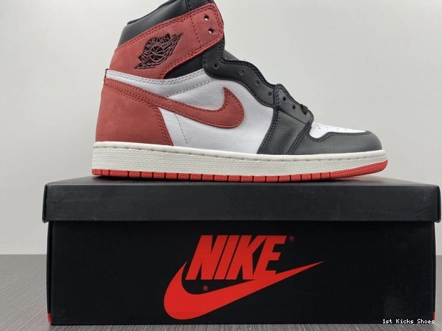1st Kicks Shoes 555088-112 1 'Track Jordan OG Red' Retro Air High 0810